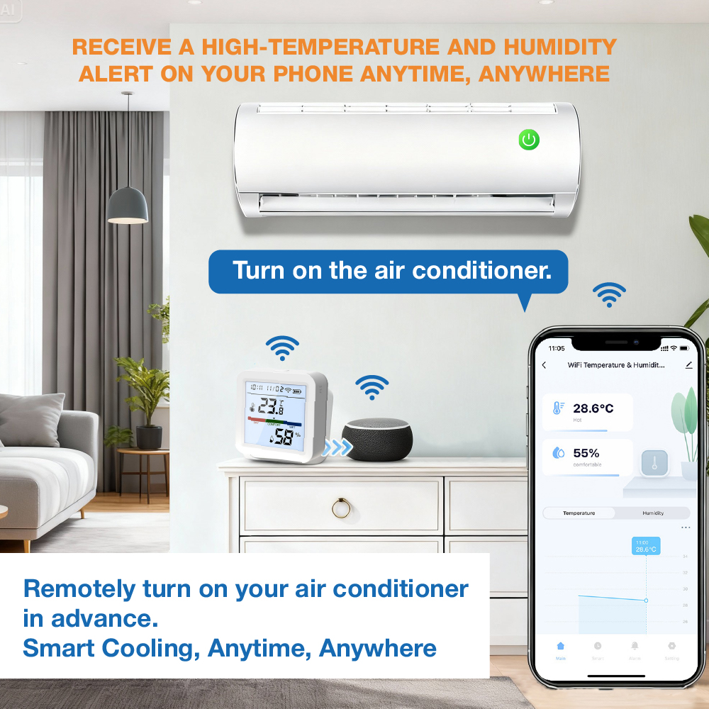 ismartview wifi temperature humidity sensor samrt home_03