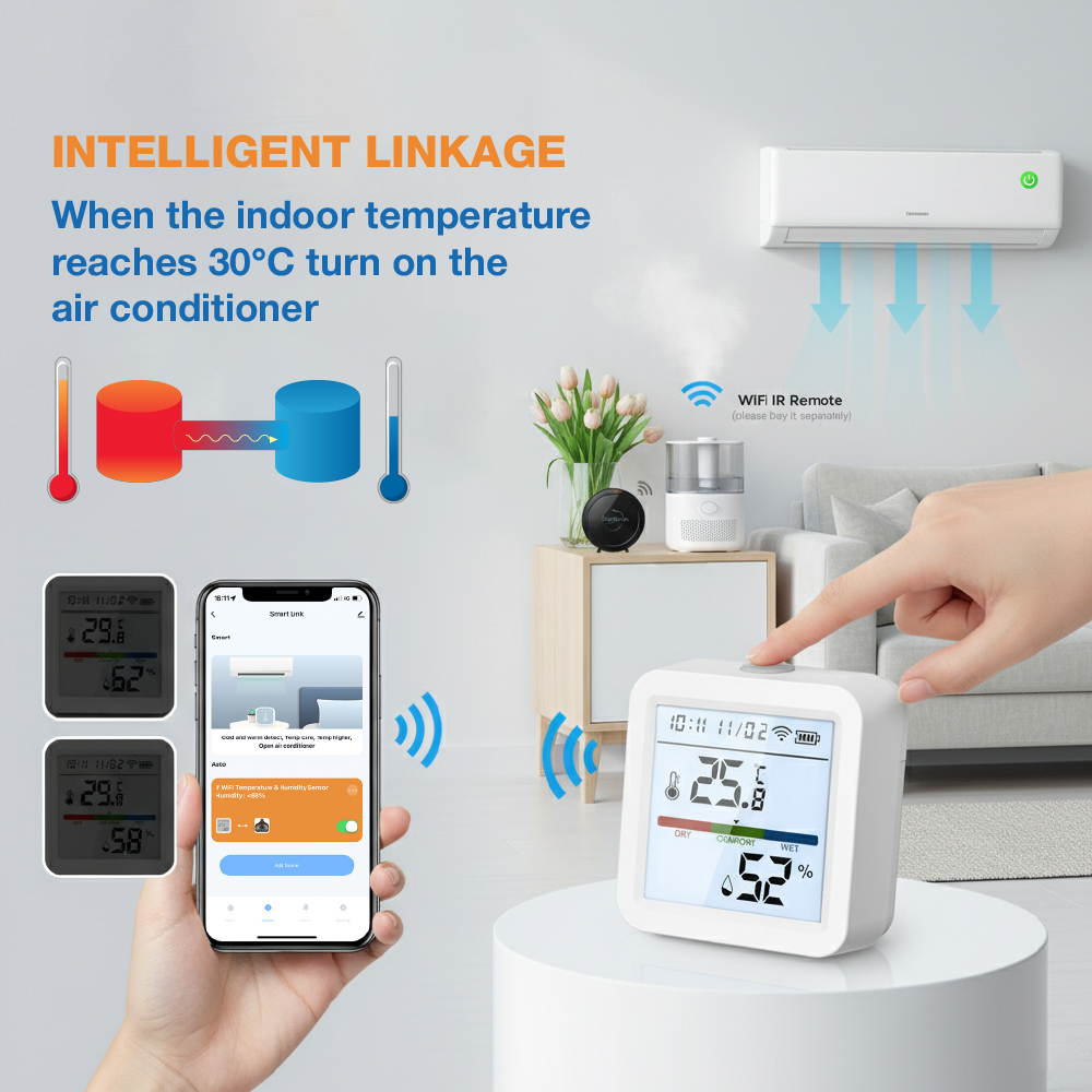 ismartview wifi temperature humidity sensor samrt home_04
