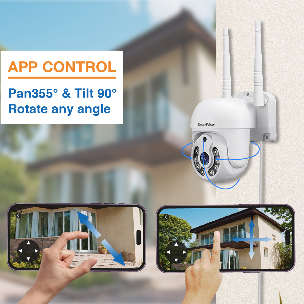 CCTV all in one wireless ptz camera kits_04